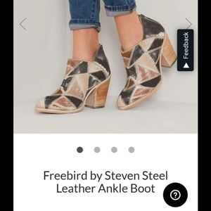 COPY - Freebird by Steven Steel leather ankle b